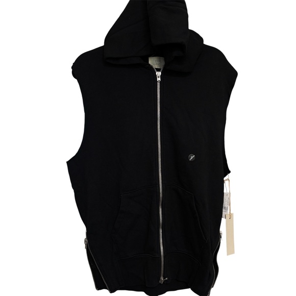 Fear of God × FOG FOG collection One (2015-2016) Sleeveless Zip Up Hoodie (S)
